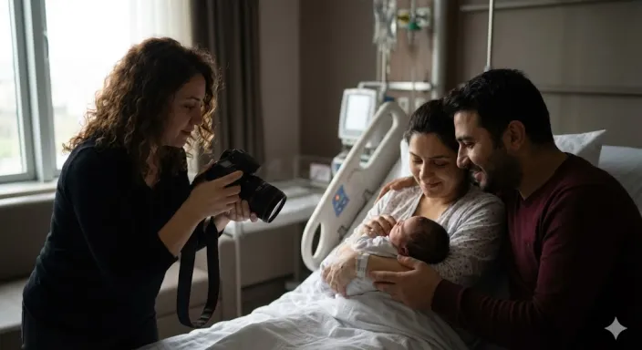 Doğum Fotoğrafçılığında Işık Kullanımı: Hastane Ortamı İçin İpuçları